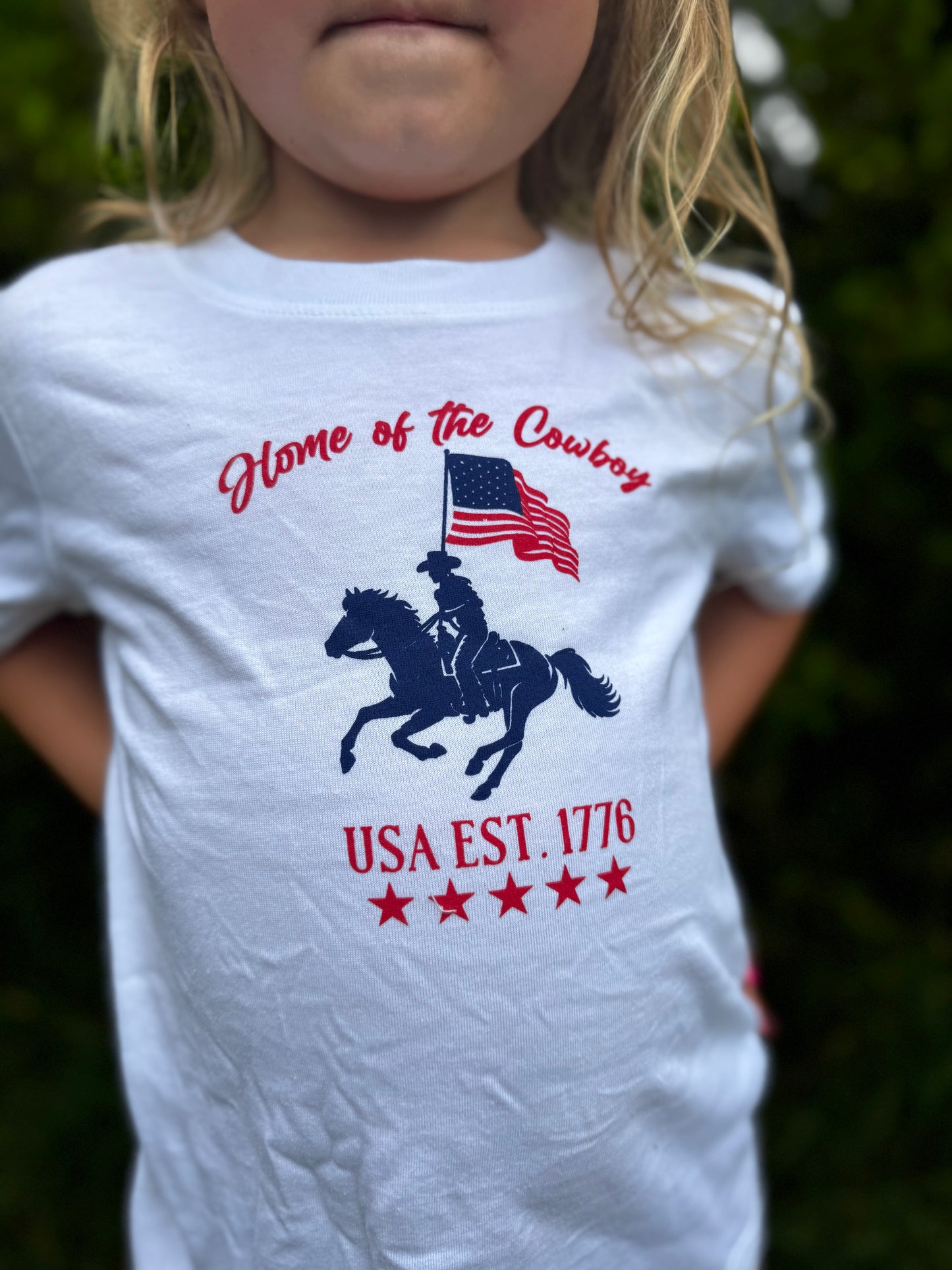 Kids/Baby Home of The Cowboy Shirt
