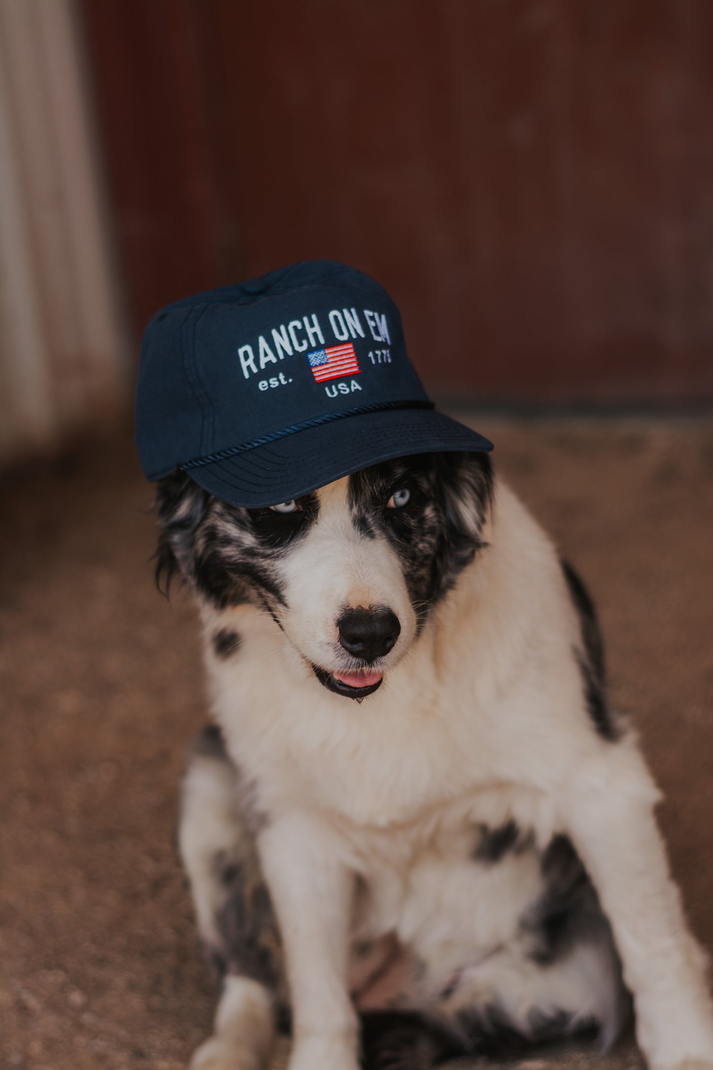 Ranch On Em USA Rope Cap