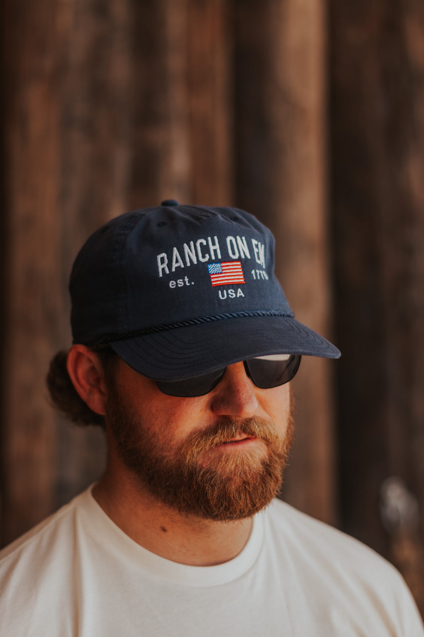 Ranch On Em USA Rope Cap