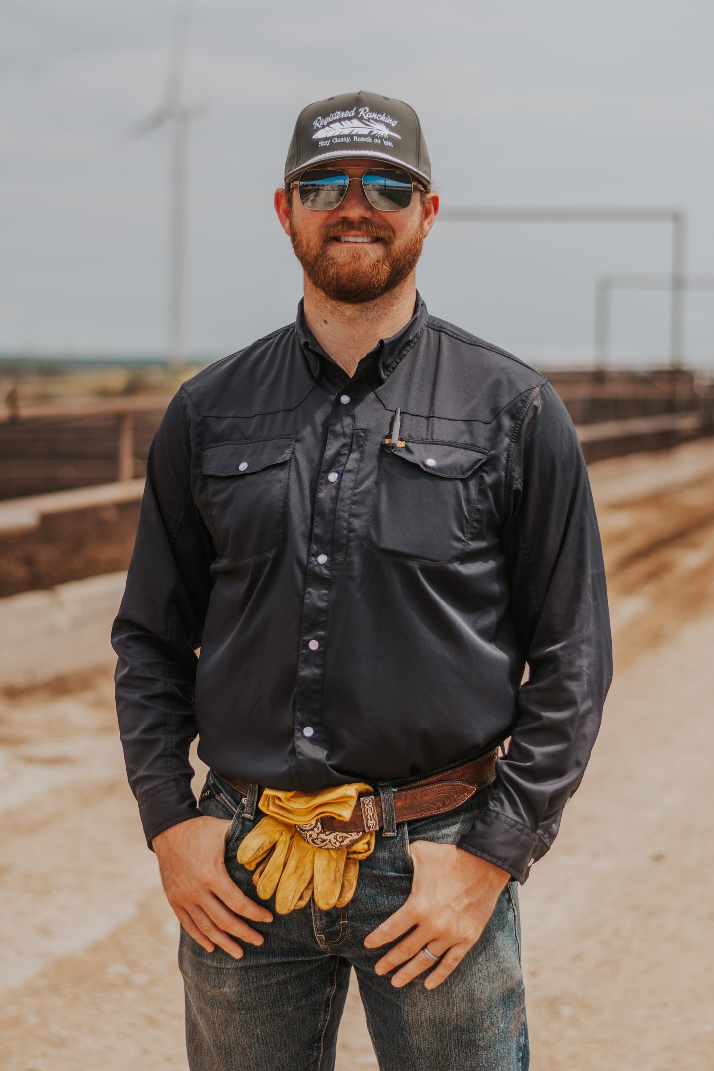 Army Olive/Tan Registered Ranching Cap