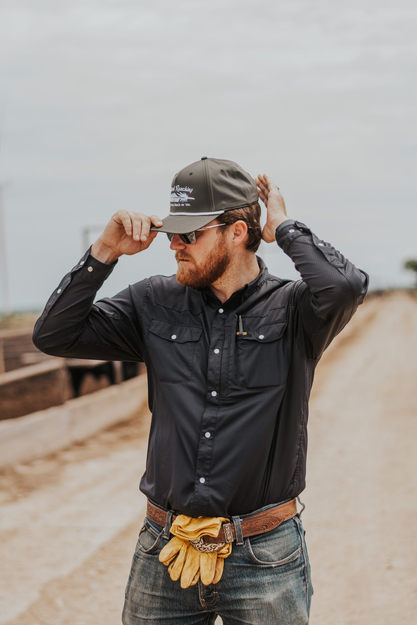 Army Olive/Tan Registered Ranching Cap