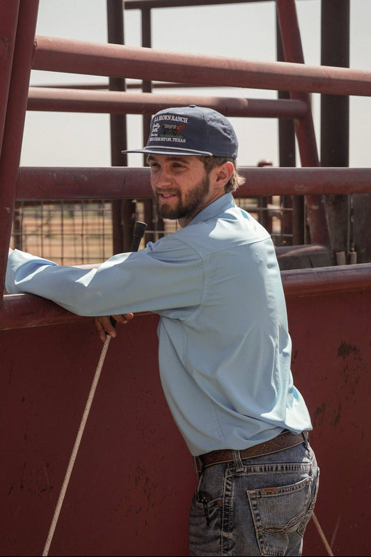 R.A. Brown Ranch Navy Heritage Rope Hat