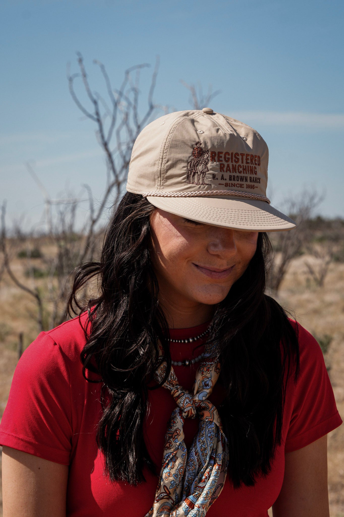Registered Ranching Frontier Rope Cap