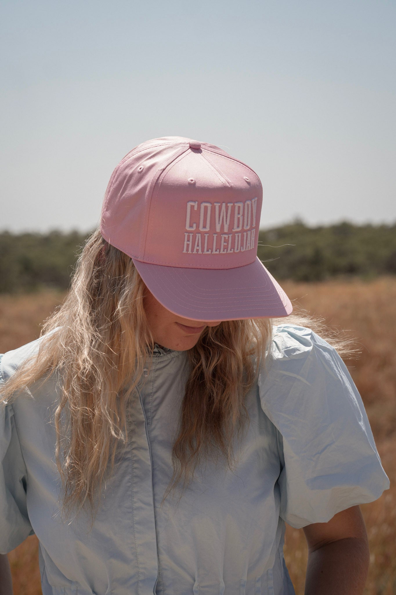 Pink Cowboy Hallelujah Hat
