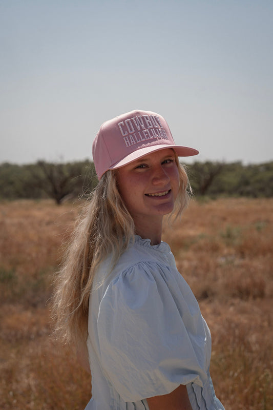 Pink Cowboy Hallelujah Hat
