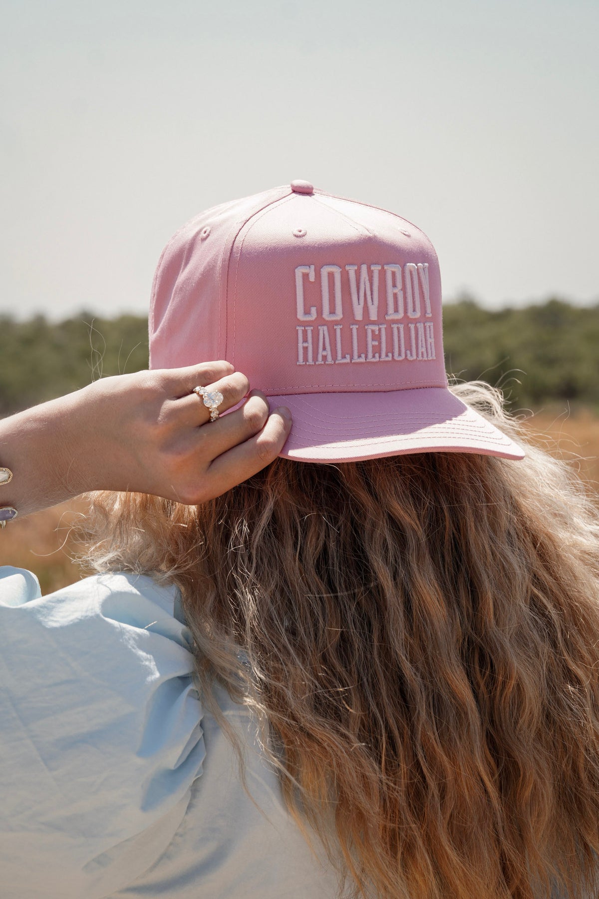 Pink Cowboy Hallelujah Hat