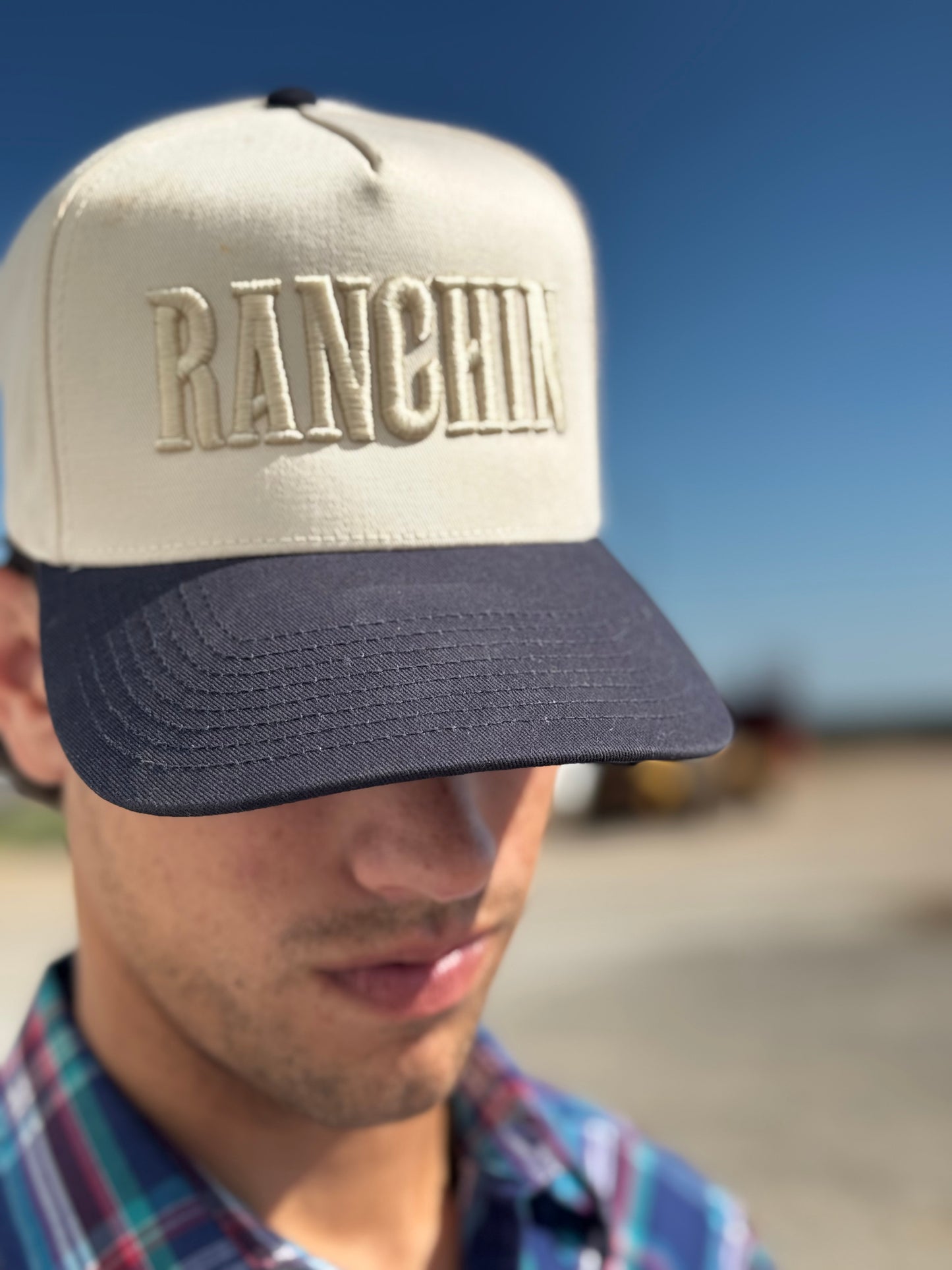 RANCHIN Bone/Navy Cap