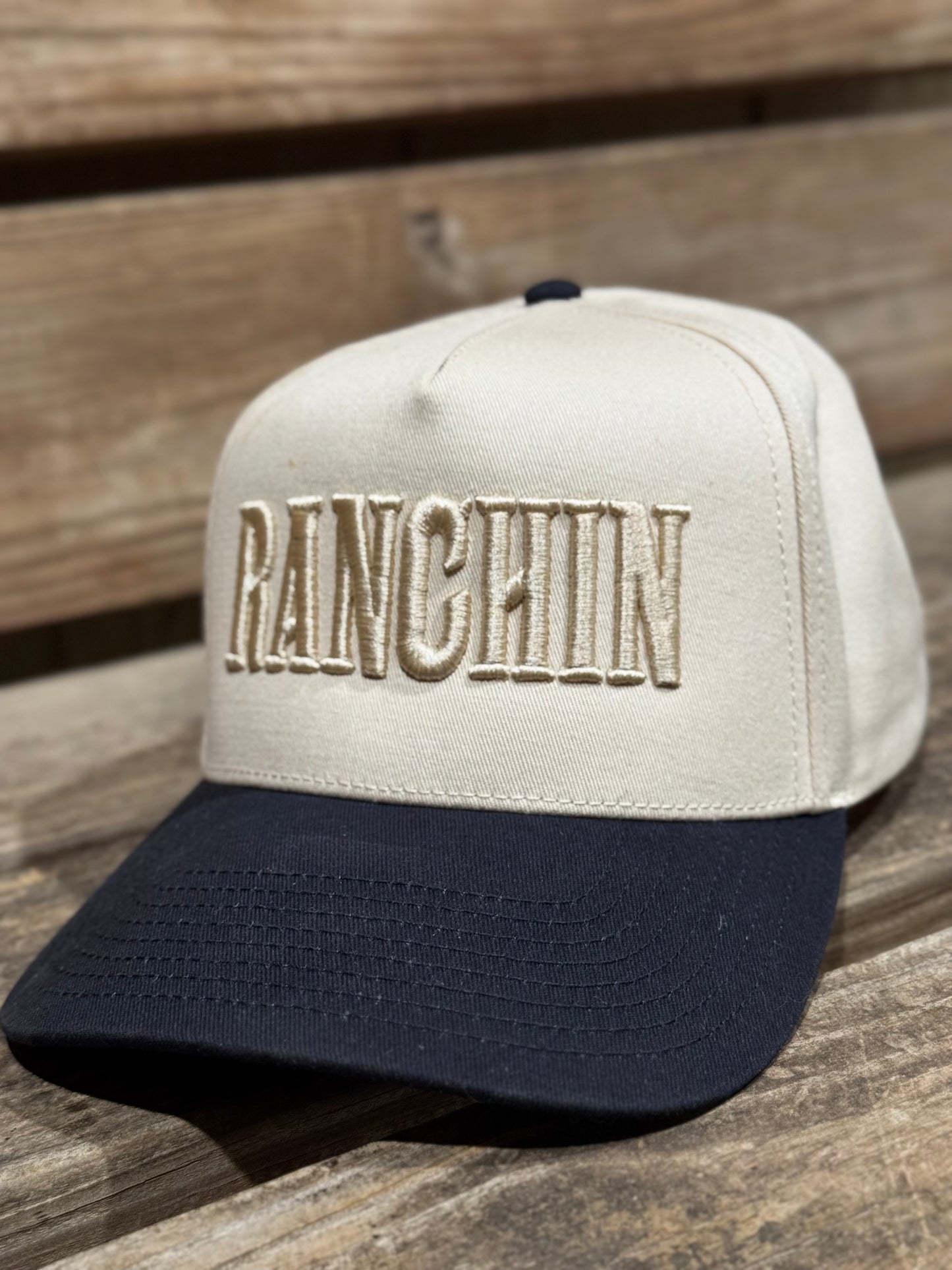 RANCHIN Bone/Navy Cap